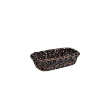 GN 1/4 Bread / Buffet Basket Dark Brown - 27 x 16.5 x 7.5cm