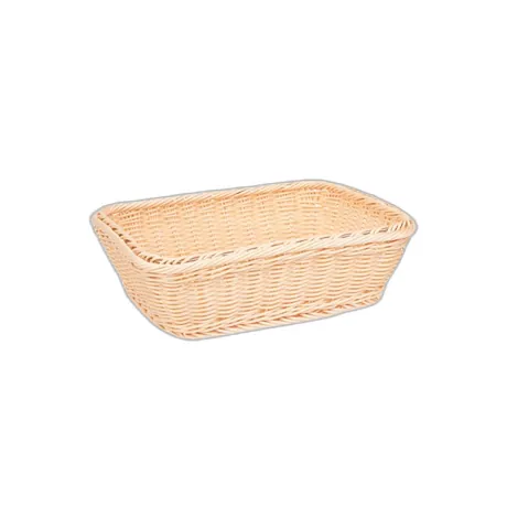 GN 1/2 Bread / Buffet Basket Light Brown - 33.5 x 28.5 x 10.5cm