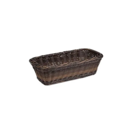 GN 1/3 Bread / Buffet Basket Dark Brown - 33 x 18 x 10cm