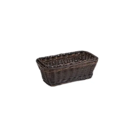 GN 1/4 Bread / Buffet Basket Dark Brown - 27.5 x 16.5 x 10.5cm