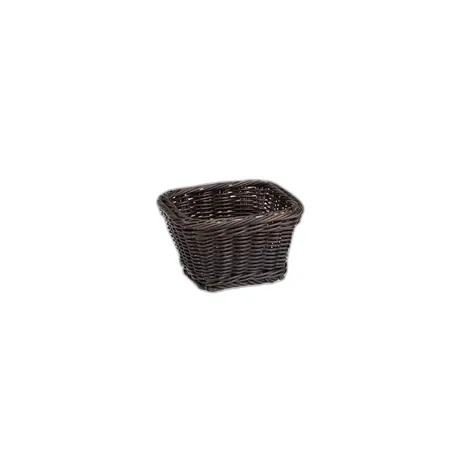 GN 1/6 Bread / Buffet Basket Dark Brown - 18 x 16.5 x 10.5cm