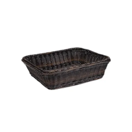 GN 2/3 Bread / Buffet Basket Dark Brown - 36.5 x 33 x 10.5cm