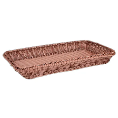 GN 1/1 Bread / Buffet Basket Brown - 53.5 x 33 x 7cm