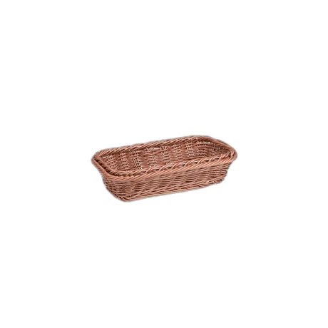 GN 1/4 Bread / Buffet Basket Brown - 26.5 x 16.5 x 6.5cm