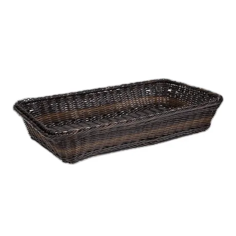 GN 1/1 Bread / Buffet Basket Dark Brown - 53 x 32.5 x 10cm