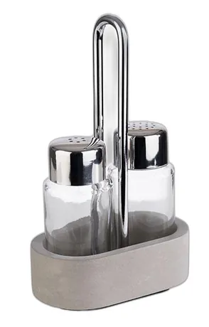 Element Salt and Pepper Menage - 10 x 6cm