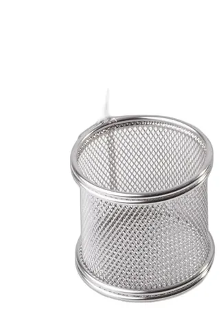 Snackholder Stainless Steel Round Fry Basket - 8cm