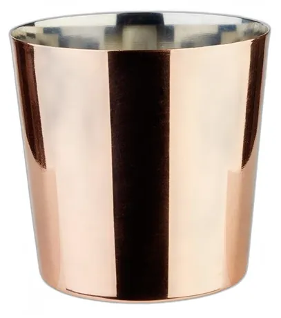 Copper Look Conic Chip Cup - 8.5cm