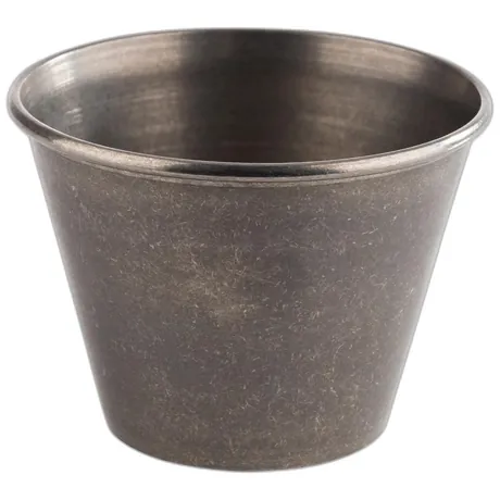 Stainless Steel Conic Dip Pot, 6 Pcs - 6cm