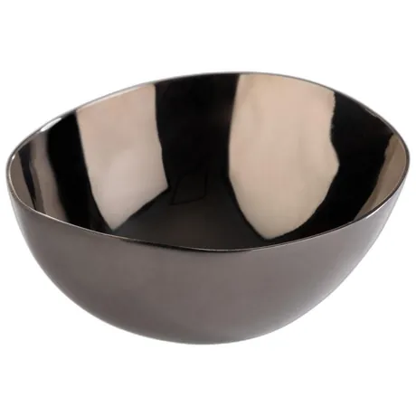 Pebbles 4 Piece Black Bowl Set - 6 x 6.5cm