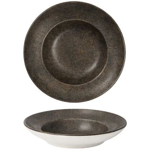 Ebony Pasta Plate