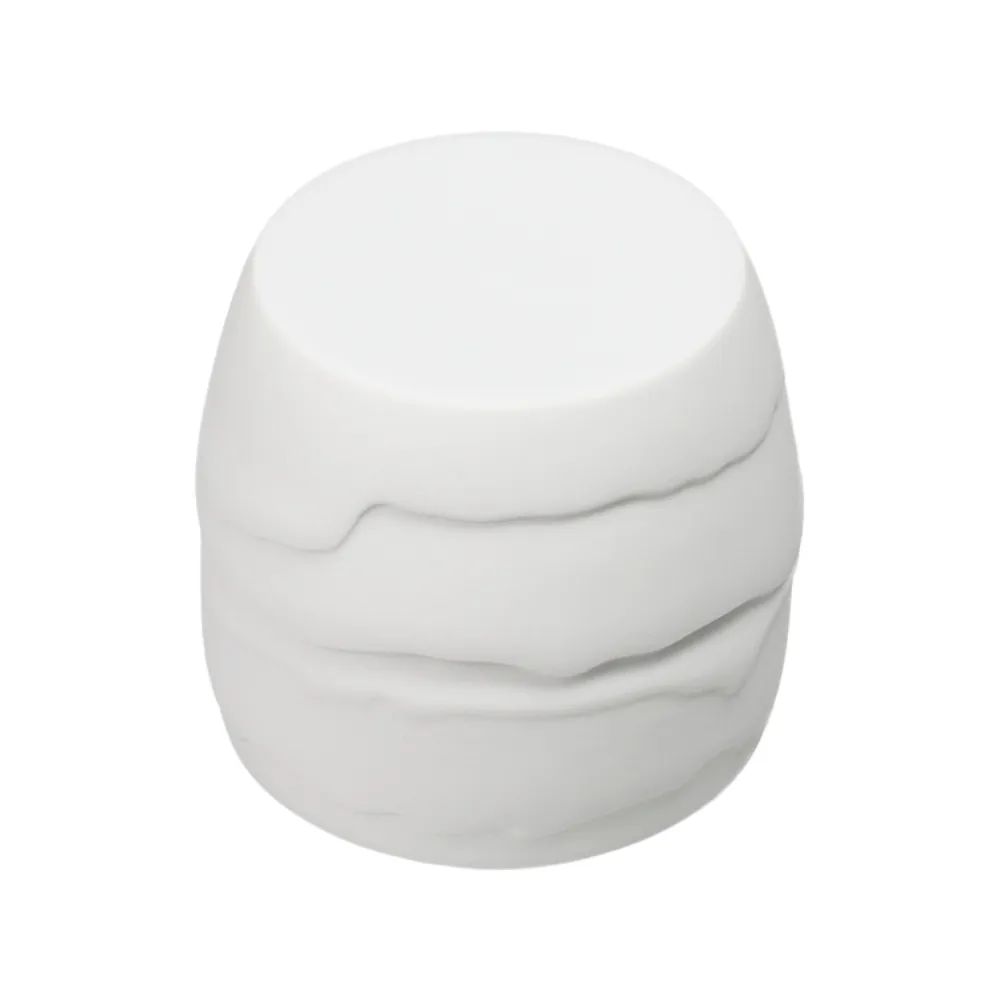 Terra White Round Podium