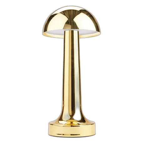 Dome Brassy Table Lamp