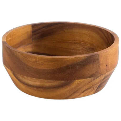 Acacia Wood Buffet Bowl - 21cm /