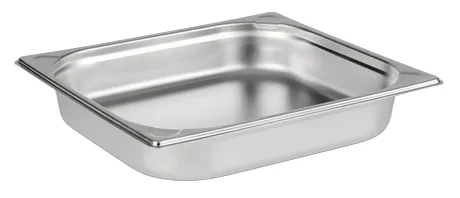 Stainless Steel GN 2/3 - 65mm Deep