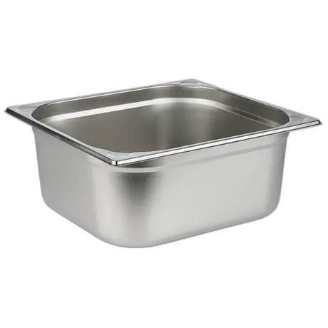 Stainless Steel GN 2/3 - 150mm Deep
