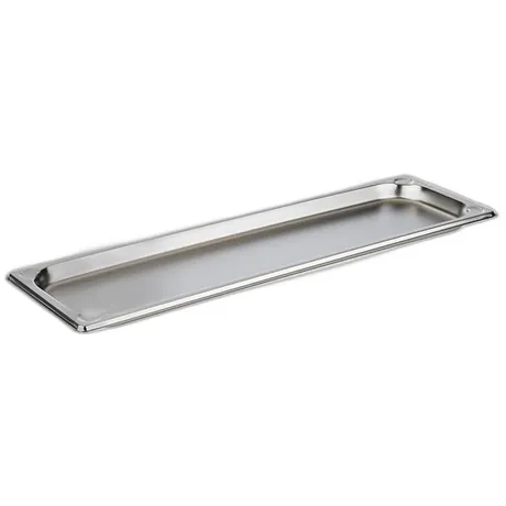 Stainless Steel GN 2/4 - 20mm Deep