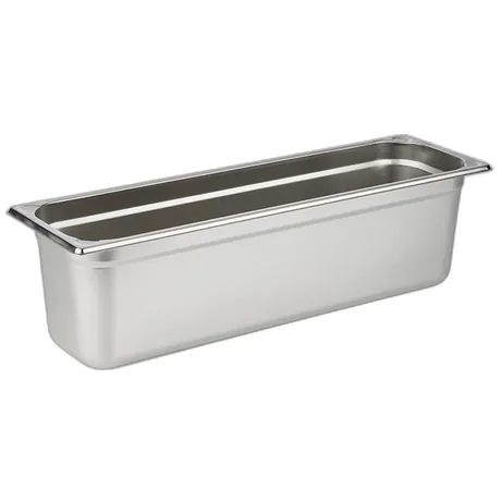 Stainless Steel GN 2/4 - 150mm Deep