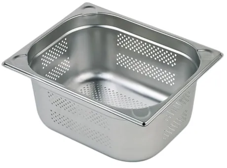 GN 2/3 Perforated Container - 100mm Deep