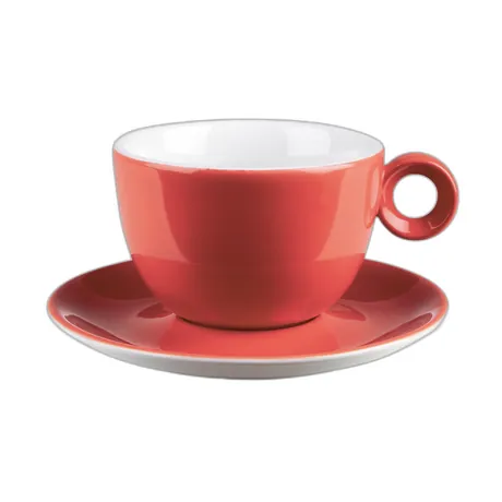 Red Bowl Shaped Cup - 230ml / 8oz
