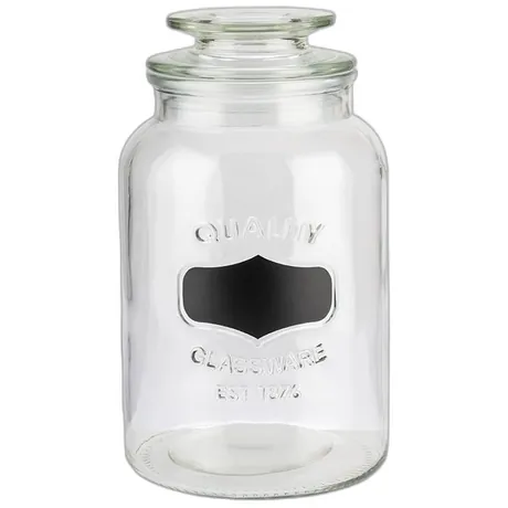 Glass Jar with Label Field - 1.5l