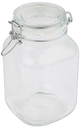 Glass Jar with Airtight Lid - 2l