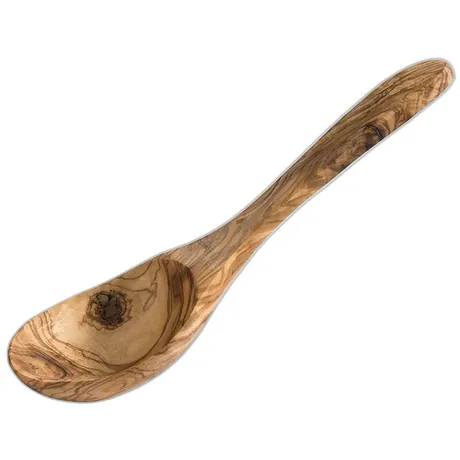 Olive Wood Buffet Spoon - 9.5 x 8.5cm