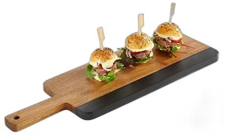 Oiled Acacia Wood Serving Board - 30.5 x 13cm