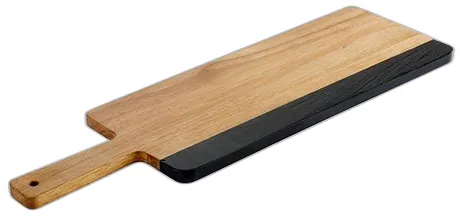 Oiled Acacia Wood Serving Board - 42 x 18cm