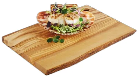 Olive Wood Rectangular Serving Board - 25 x 17cm