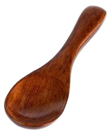 Wood Buffet Spoon - 10 x 3.5cm