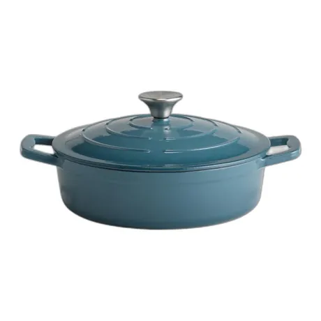 5 Stars Blue Roaster with Lid - 25cm