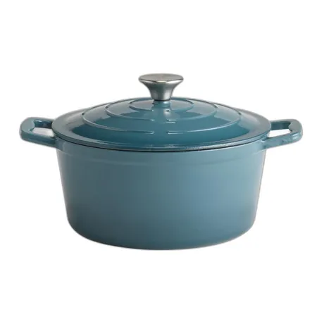 5 Stars Blue Cooking Pot with Lid - 25cm