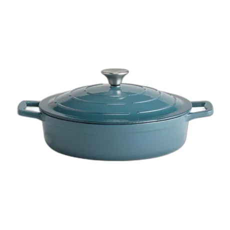 5 Stars Blue Roaster with Lid - 28cm