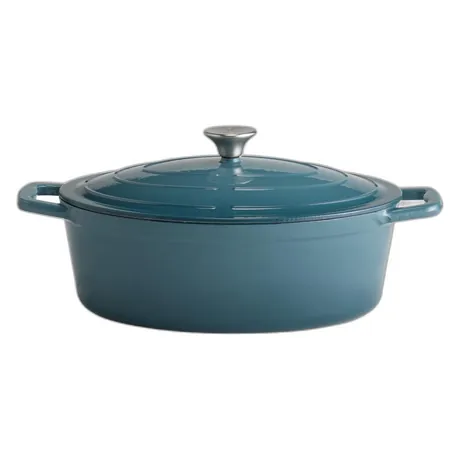 5 Stars Blue Roaster with Lid - 33 x 25cm