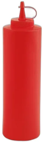 Red squeeze bottle - 650ml