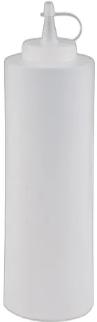 White squeeze bottle - 650ml
