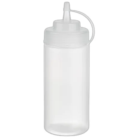 Squeeze Bottle Transparent, 6 Pcs - 460ml