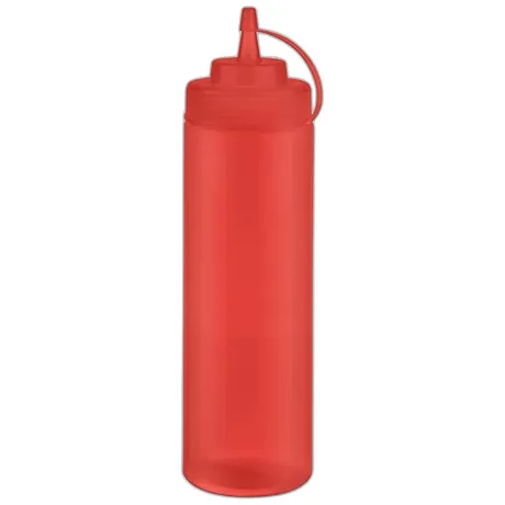 Squeeze Bottle Red, 6 Pcs - 760ml