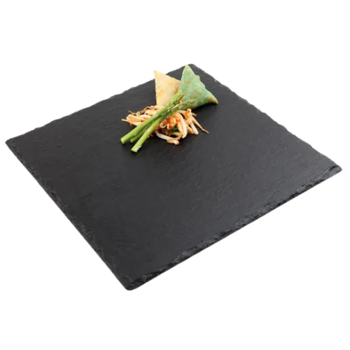 Natural Slate Square Tray - 30 x 30cm
