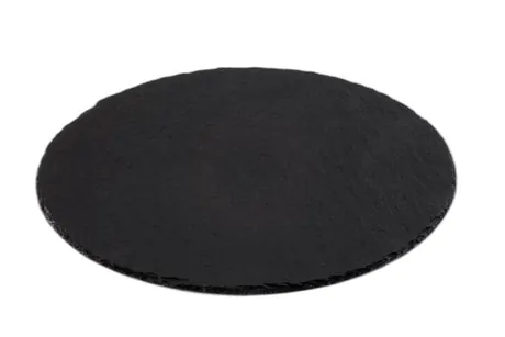 Natural Slate Round Tray - 38cm
