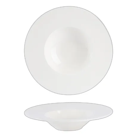 Elevate Wide Rimmed Pasta Plate