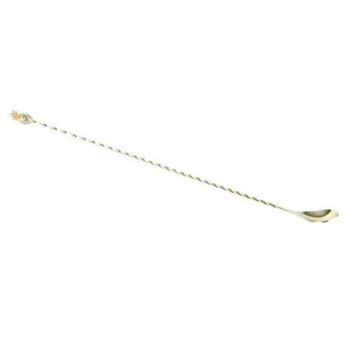 Gold Pineapple Bar Spoon
