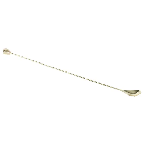 Gold Skull Bar Spoon