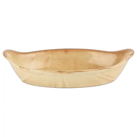 Flame Oval Eared Dish
