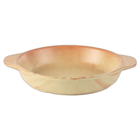 Flame Round Eared Dish