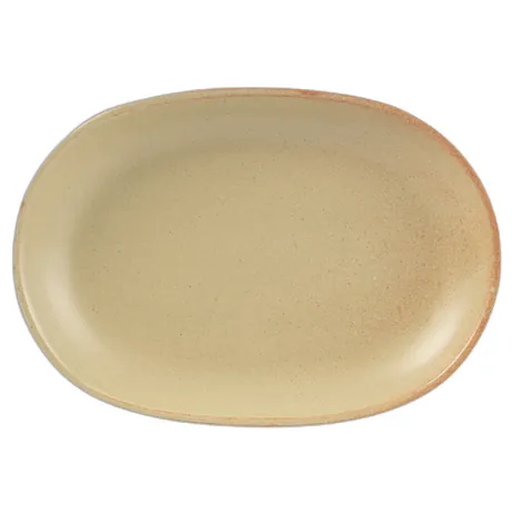 Flame Oval Plate