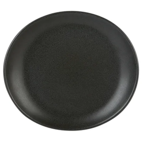 Carbon Bistro Oval Plate