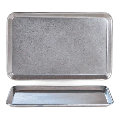 Antique Steel Rectangular Tray