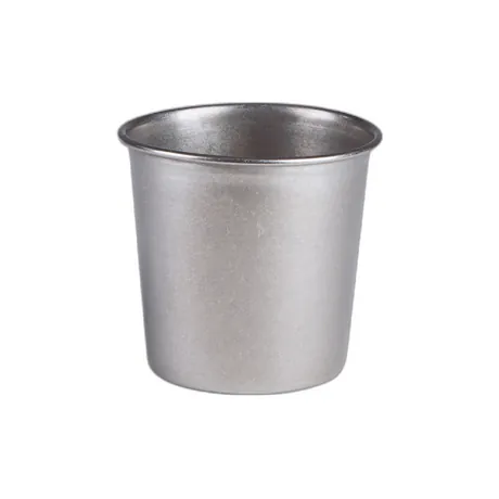 Antique Steel Chip Cup